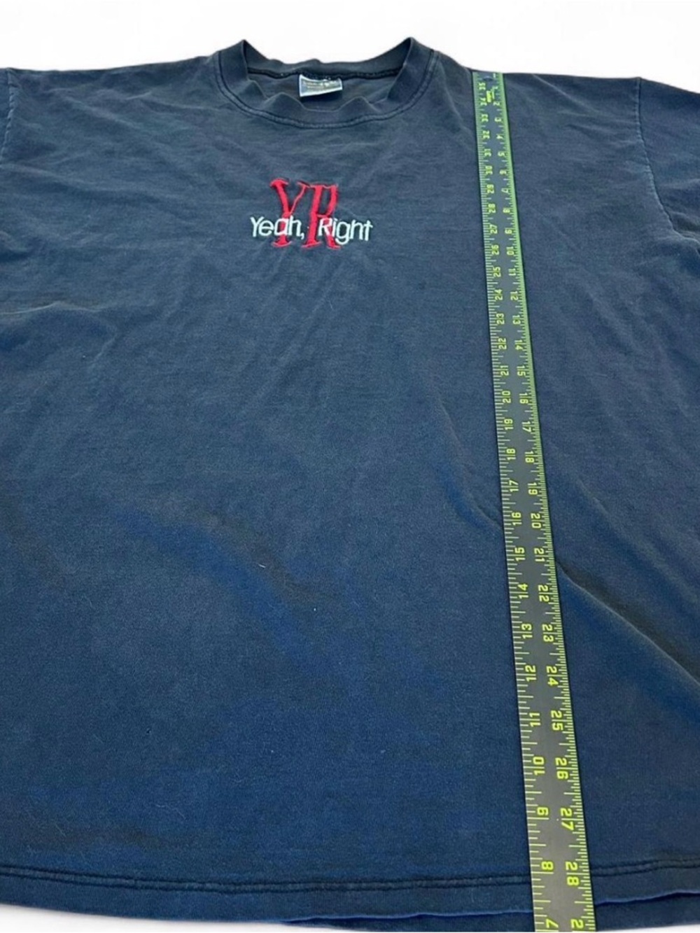 Yeah, Right Vintage Graphic Tee - Picture 3 of 4
